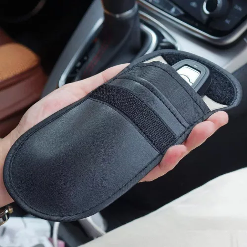 Lopásgátló autós kulcstartó, rádióblokkoló tasak, Faraday kali-9111201906846 7 kép