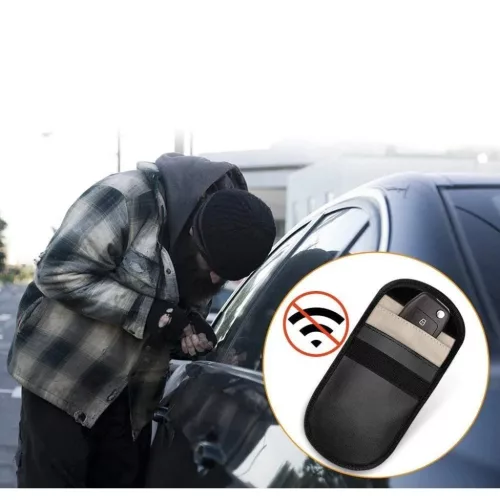 Lopásgátló autós kulcstartó, rádióblokkoló tasak, Faraday kali-9111201906846 10 kép