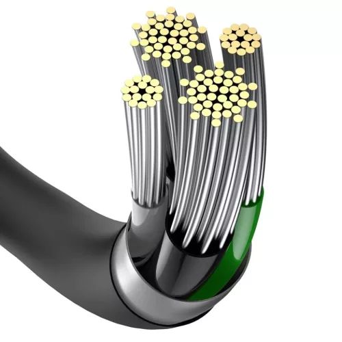 BASEUS USB A-Lightning kábel 2,4A Superior CALYS-C01 2 m fekete-6953156205451 5 kép