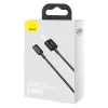 BASEUS USB A-Lightning kábel 2,4A Superior CALYS-C01 2 m fekete-6953156205451 7 kép
