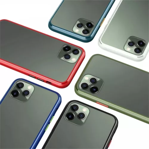 Szilikon matt tok iPhone 11 Pro piros-0000000011016 2 kép