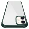 Szilikon áttetsző tok iPhone 11 Pro piros ütésálló kerettel- 3 kép