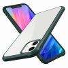 Szilikon áttetsző tok iPhone 11 Pro piros ütésálló kerettel- 6 kép
