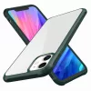Szilikon áttetsző tok iPhone 11 Pro piros ütésálló kerettel- 6 kép