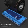 SMD Clear View fliptok iPhone 11 Pro Max kék, mágneses hátlappal-SMDCleariPhon 3 kép