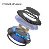 SMD FD-10W UFO vezeték nélküli QI gyors töltő, fekete 10W-0000000007729 3 kép