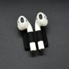SMD HH-06 Airpods tartó, óra pántra rögzíthető szilikon fekete s-0000000007786 1 kép