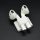 SMD HH-06 Airpods tartó, óra pántra rögzíthető szilikon fehér s-0000000007785 1 kép