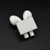 SMD HH-06 Airpods tartó, óra pántra rögzíthető szilikon fehér s-0000000007785 2 kép