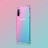 SMD Samsung Galaxy Note 10 N10-001 tok áttetsző, halványkék-rózsaszín átmentettel, ütésvédelemmel