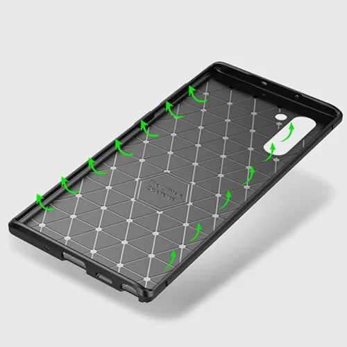 SMD N10-013 Samsung Galaxy Note 10 TPU puha tok barna színben-0000000007768 6 kép