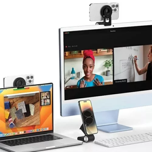 SODI BM-330 3 az 1-ben indukciós multifunkciós tartó iMac-hez - feh-6975969180411 5 kép