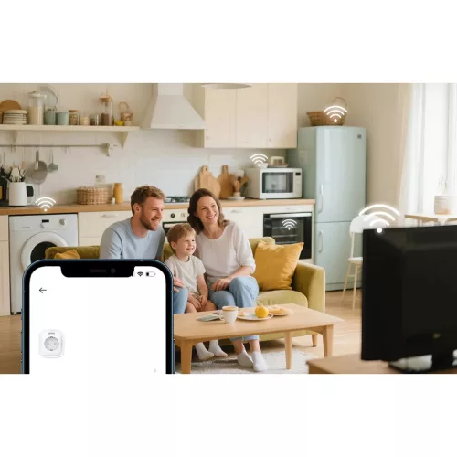 SP112-M 2xUSB WiFi intelligens konnektor (Xiaomi)-6977038680839 6 kép