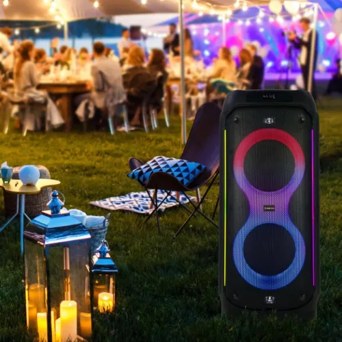 Manta SPK0805B140 Pallas Bluetooth karaoke hangszóró-5902510690328 4 kép