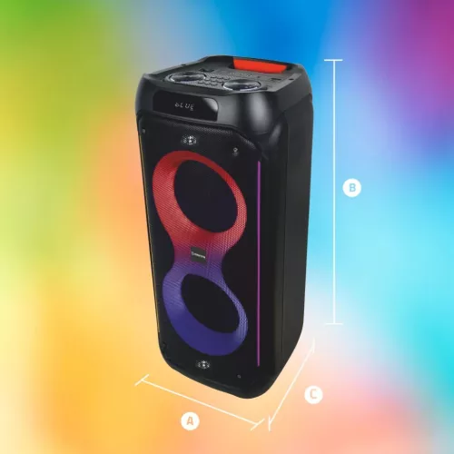 Manta SPK0805B140 Pallas Bluetooth karaoke hangszóró-5902510690328 8 kép