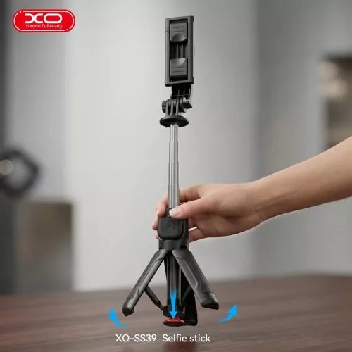 XO SS39 Bluetooth szelfibot és állvány fekete, 70 cm-6975837589827 8 kép