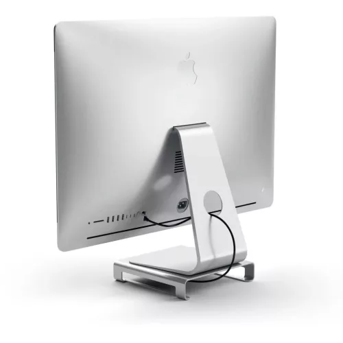 Satechi Alumínium iMac- és kijelzőállvány HUB ezüst (ST-AMSHS)-879961007966 7 kép
