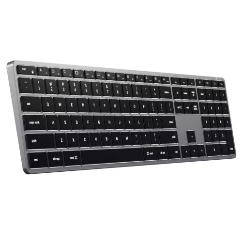 Satechi Slim X3 Bluetooth BACKLIT Wireless Keyboard - CZ - Space Grey-810086361274 7 kép