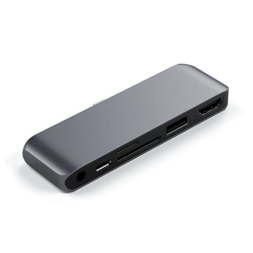 Satechi USB-C Mobile Pro HUB SD (1x USB-C PD,1x 4K HDMI,1x USB 3.0, Mi-879961008628 1 kép