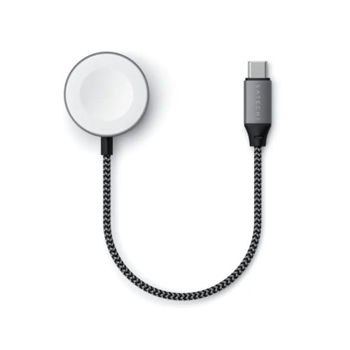 Satechi USB-C mágneses, fonott töltőkábel Apple Watch-hoz 20cm (ST-879961009007 1 kép