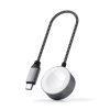 Satechi USB-C mágneses, fonott töltőkábel Apple Watch-hoz 20cm (ST-879961009007 2 kép