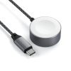 Satechi USB-C mágneses, fonott töltőkábel Apple Watch-hoz 20cm (ST-879961009007 5 kép