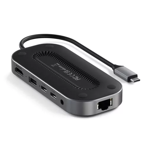 Satechi USB-4 többportos adapter, HUB elosztó W2.5G Ethernet (1xHDMI-810086360512 2 kép