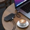 Satechi USB-4 többportos adapter, HUB elosztó W2.5G Ethernet (1xHDMI-810086360512 3 kép