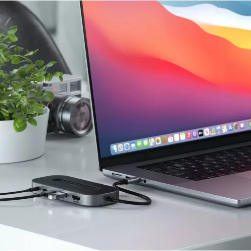 Satechi USB-4 többportos adapter, HUB elosztó W2.5G Ethernet (1xHDMI-810086360512 5 kép