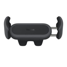 Baseus Steel Cannon 2 autós telefontartó szellőzőrácsra fekete (S-6932172612207 2 kép
