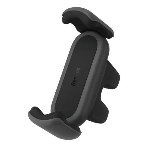 Baseus Steel Cannon 2 autós telefontartó szellőzőrácsra fekete (S-6932172612207 5 kép