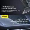 Baseus Steel Cannon 2 autós telefontartó szellőzőrácsra fekete (S-6932172612207 8 kép