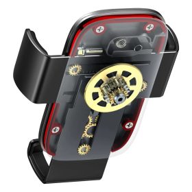   Baseus Metal Age II gravitációs autós telefontartó kör szellőzőrácsra helyezhető fekete (SUJS030001)