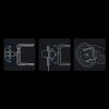 Baseus Metal Age II gravitációs autós telefontartó kör szellőző-6932172619633 5 kép