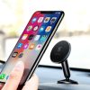 Baseus Bullet mágneses műszerfalra rögzíthető autós telefontartó fekete színben (SUYZD-01) 9 kép
