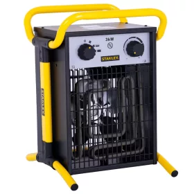 STANLEY SXJH203000E fűtőtest, 3000 W, 2 fokozat, fém ház, termoszt-6921183005719 2 kép