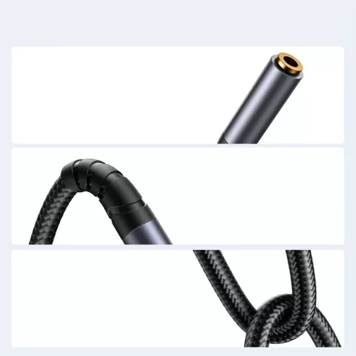 Joyroom sztereó audio kábel AUX 3.5 mm mini jack (férfi) - mini jac-6956116773823 7 kép