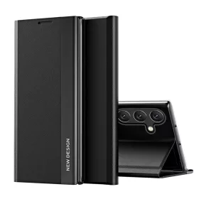 Sleep Case Pro fliptok Samsung Galaxy S25 fekete tok-5907769367717 1 kép