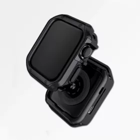 Soft Strong óra tok Apple Watch 46 mm (10. széria) - fekete-5907769379277 2 kép
