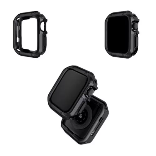 Soft Strong óra tok Apple Watch 46 mm (10. széria) - fekete-5907769379277 3 kép