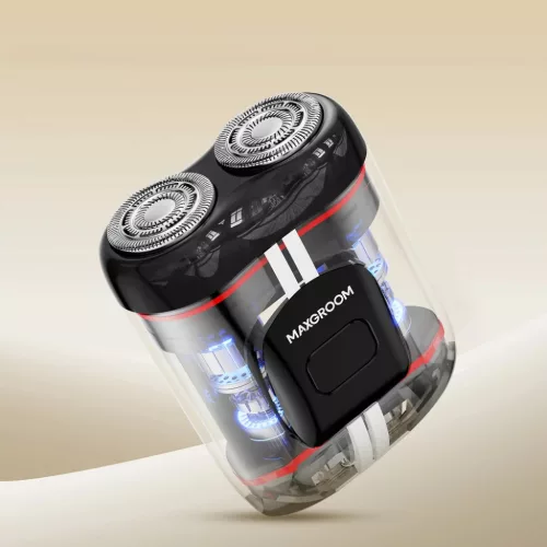 MAXGROOM M-501 elektromos borotva - narancssárga-5907769388798 4 kép