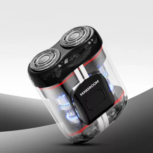 MAXGROOM M-501 elektromos borotva - narancssárga-5907769388798 10 kép