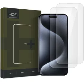 Edzett üveg Hofi Glass Pro+ 2-Pack iPhone 16 Plus Clear üvegfólia-5906302310791 1 kép