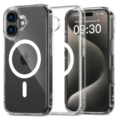 Tech-protect Flexair Hybrid Magsafe Iphone 16 Clear Tok-5906302311460 1 kép