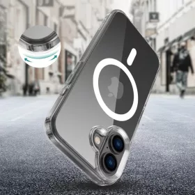 Tech-protect Flexair Hybrid Magsafe Iphone 16 Clear Tok-5906302311460 2 kép