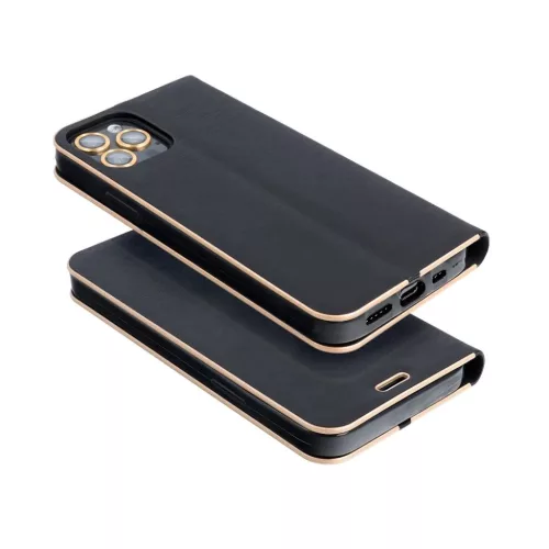 LUNA Book Gold iPhone 16 Pro tok fekete-5903396308451 4 kép