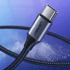 Ugreen US288 USB-A - USB-C QC 3.0 3A 2m kábel, szürke-6957303804405 4 kép