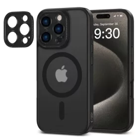 Tech-Protect MagCam mágneses iPhone 16 Pro fekete tok-5906302311682 2 kép