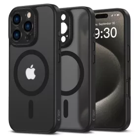Tech-protect Magcam Magsafe Iphone 16 Pro Max Matt Fekete Tok-5906302311699 1 kép