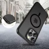 Tech-protect Magmat Magsafe Iphone 16 Pro Matt Fekete Tok-5906302311101 2 kép